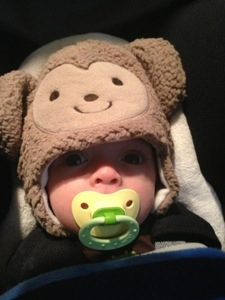 9. Bundle up the baby