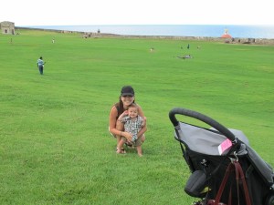 We took Lucas to his roots in Puerto Rico